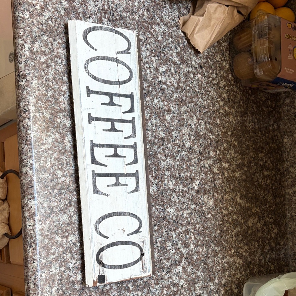 Rustic Coffee Co Sign